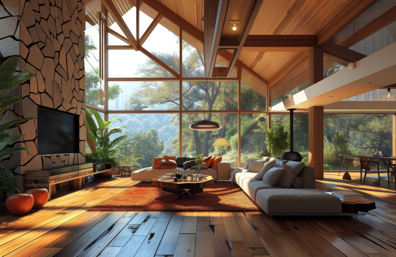 interior 3D rendering studio